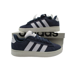 Adidas Grand Court Alpha 00s Shoes Mens Size 11.5 Blue White Suede Tennis JH7233